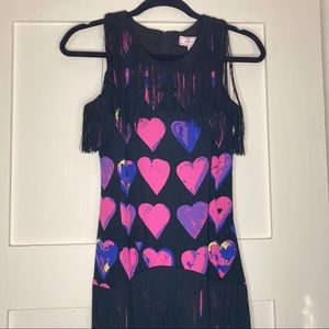 Fringe Versace x H&M dress